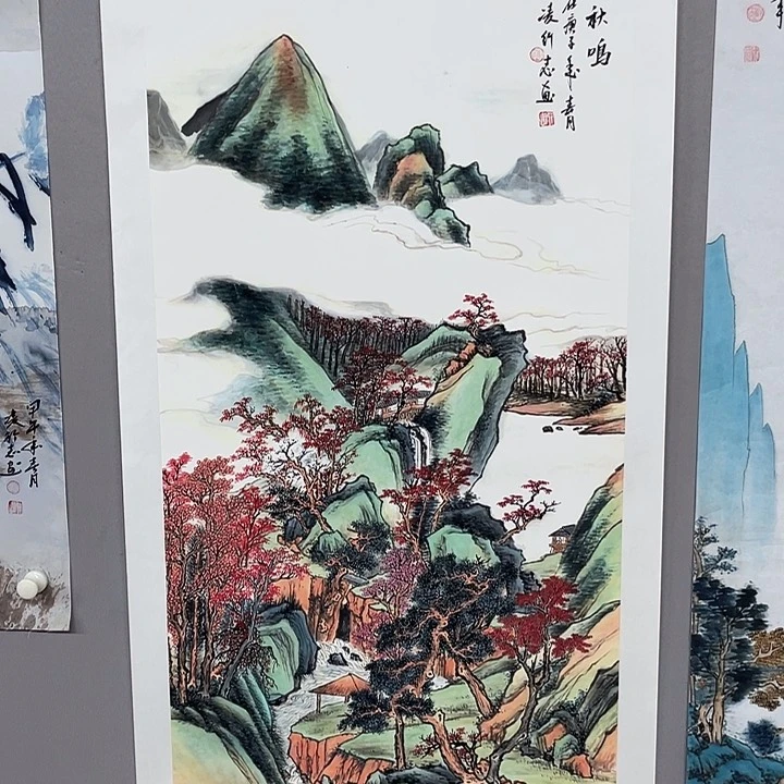 国画纯手绘国画山水画闪购链接