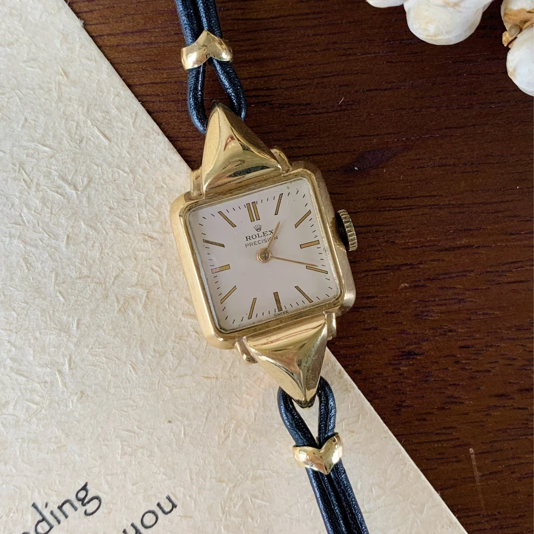 95新 Rolex/劳力士 1970年代·9k 电视机盘 中古手动机械表 ZB2006