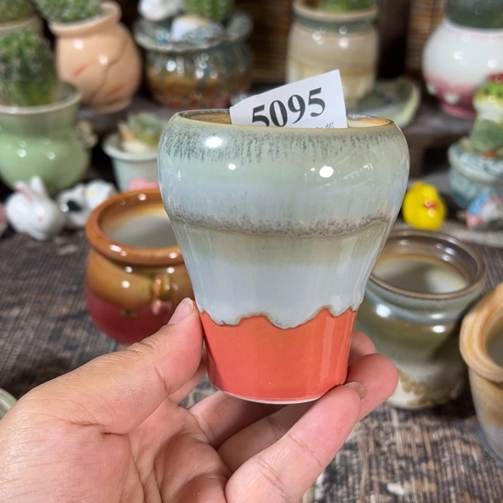 口5 手工花盆满30包邮