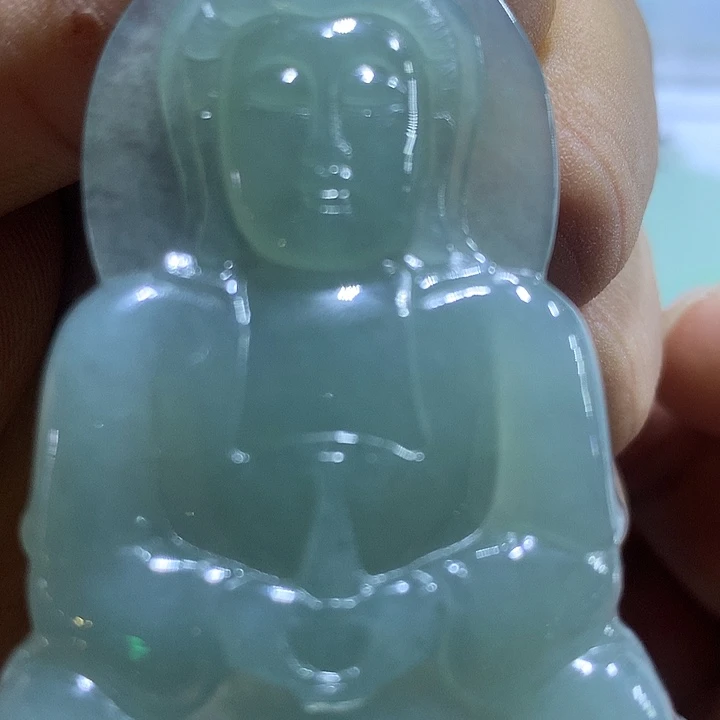 翡翠未镶嵌颈饰天然翡翠A货吊坠
