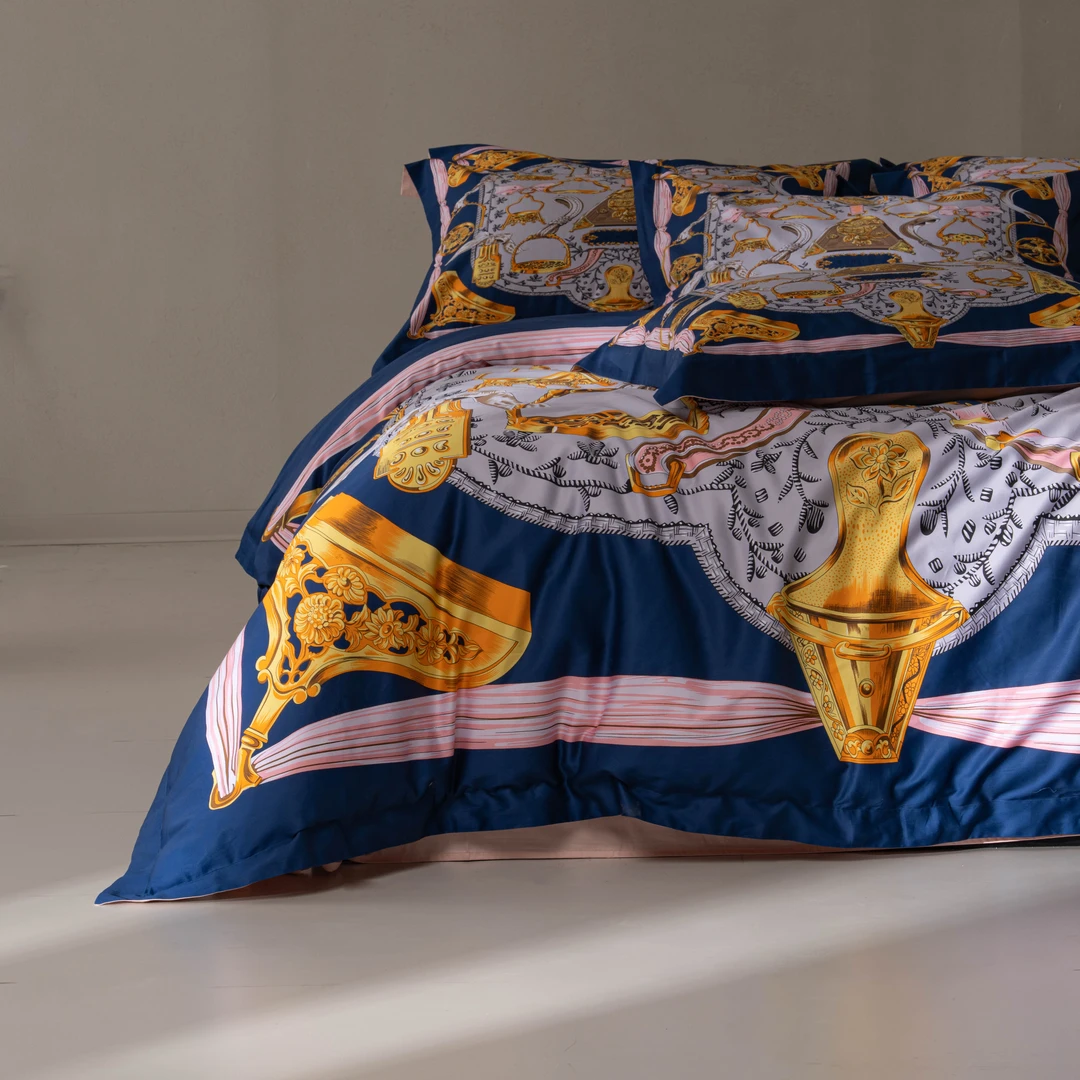 私人定制款 平步青云 全棉 匹马棉 四件套