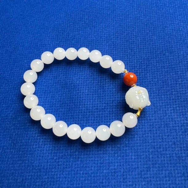 天然和田玉手串（8mm）x247