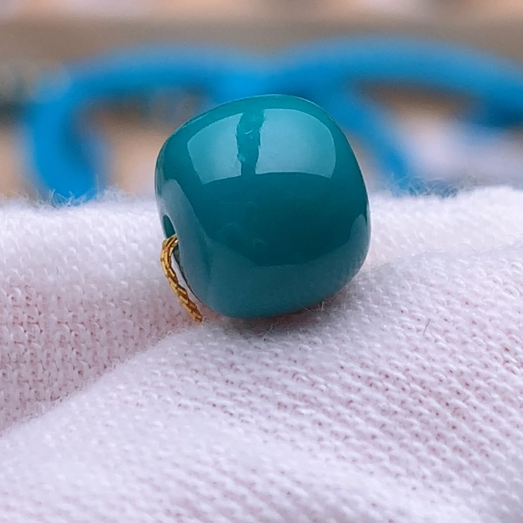 绿松石未镶嵌珠宝奇石8.4mm