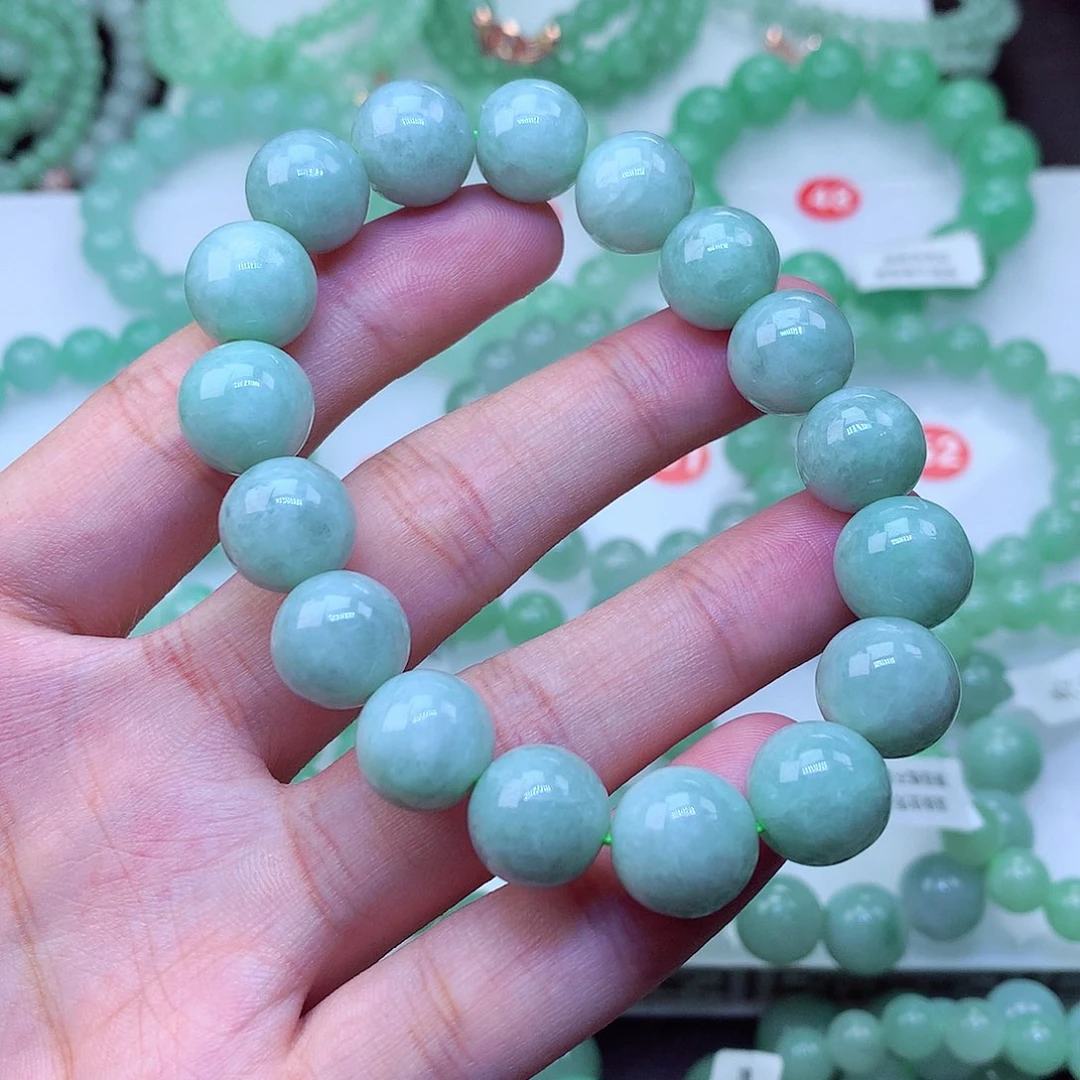 翡翠未镶嵌毛衣链