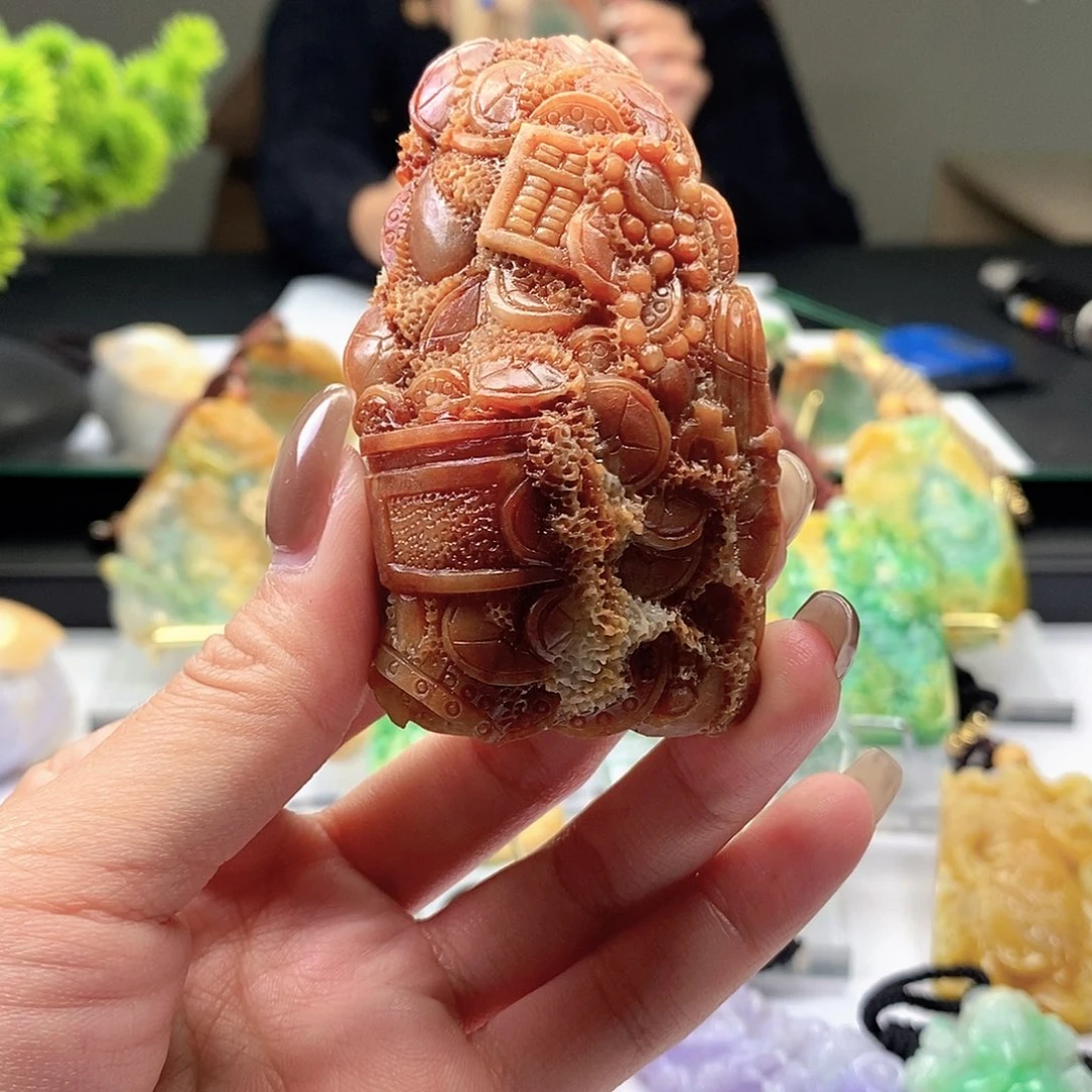 定制翡翠未镶嵌翡翠A货