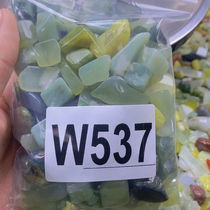 未镶嵌岫玉鱼缸石