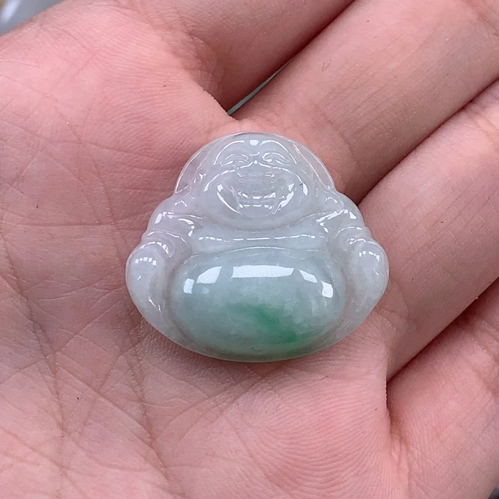 颈饰未镶嵌翡翠佛公