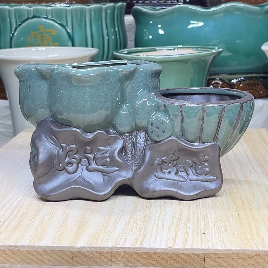 陶瓷绿植多肉微瑕花盆