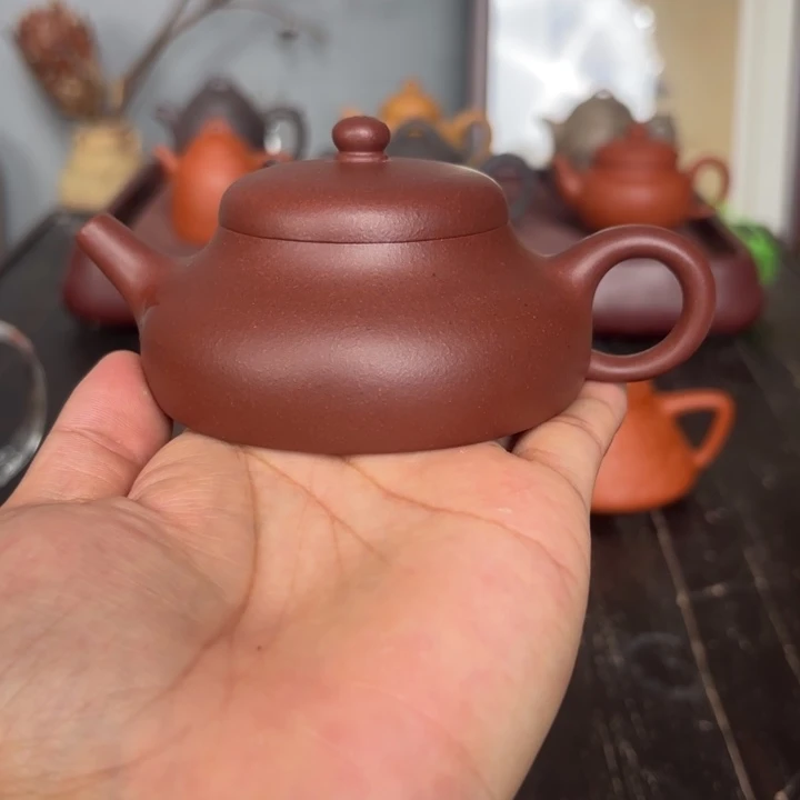 茶壶紫砂静乐140毫升中槽清