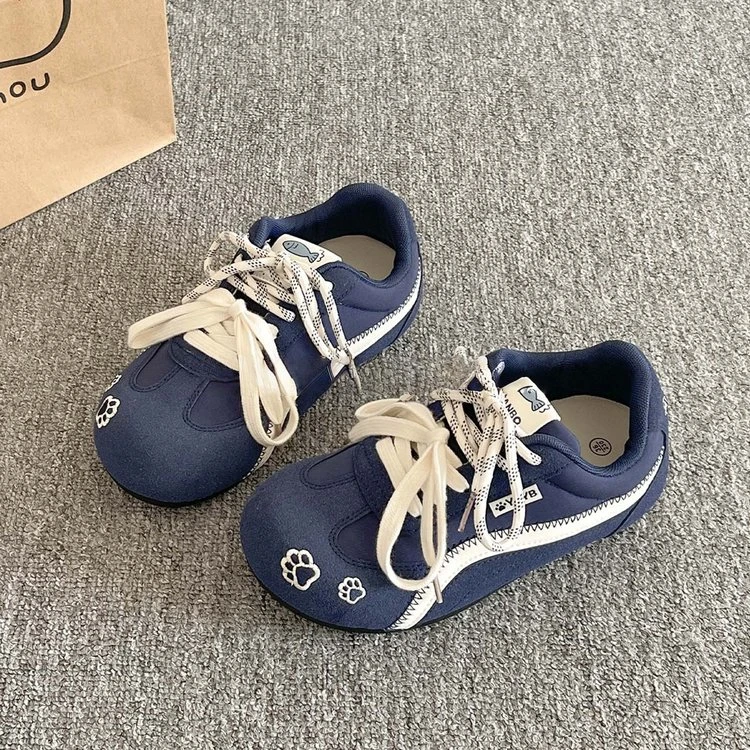 ABC 女童德训鞋2025秋季新款儿童运动鞋轻便百搭板鞋春秋款中大童