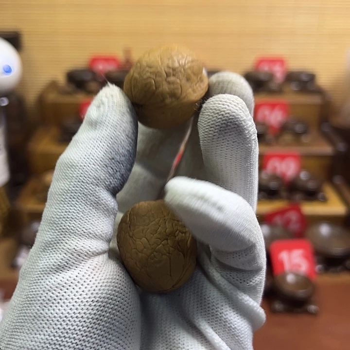 把件文玩核桃蛇皮球2