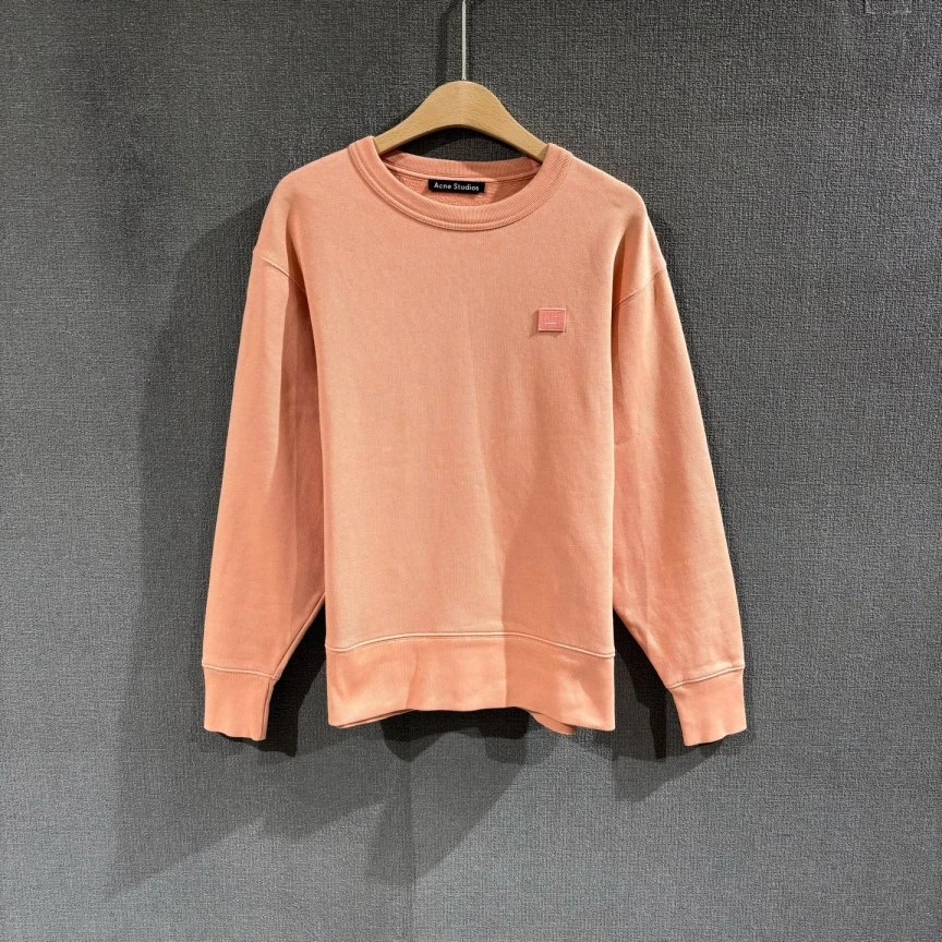 99新 Acne studio （pm）笑脸标识圆领卫衣 xxs码/0457