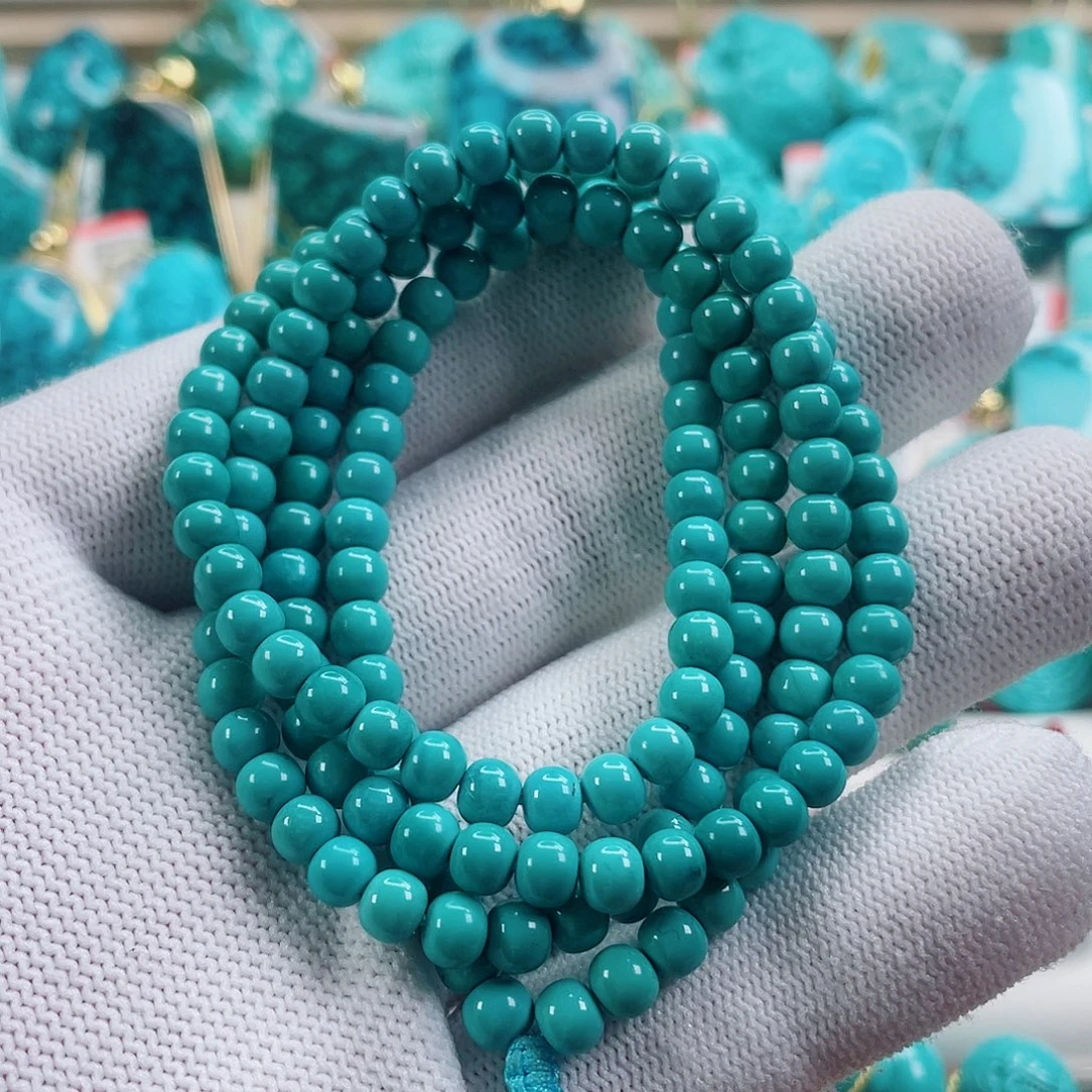 绿松石未镶嵌颈饰尺寸5