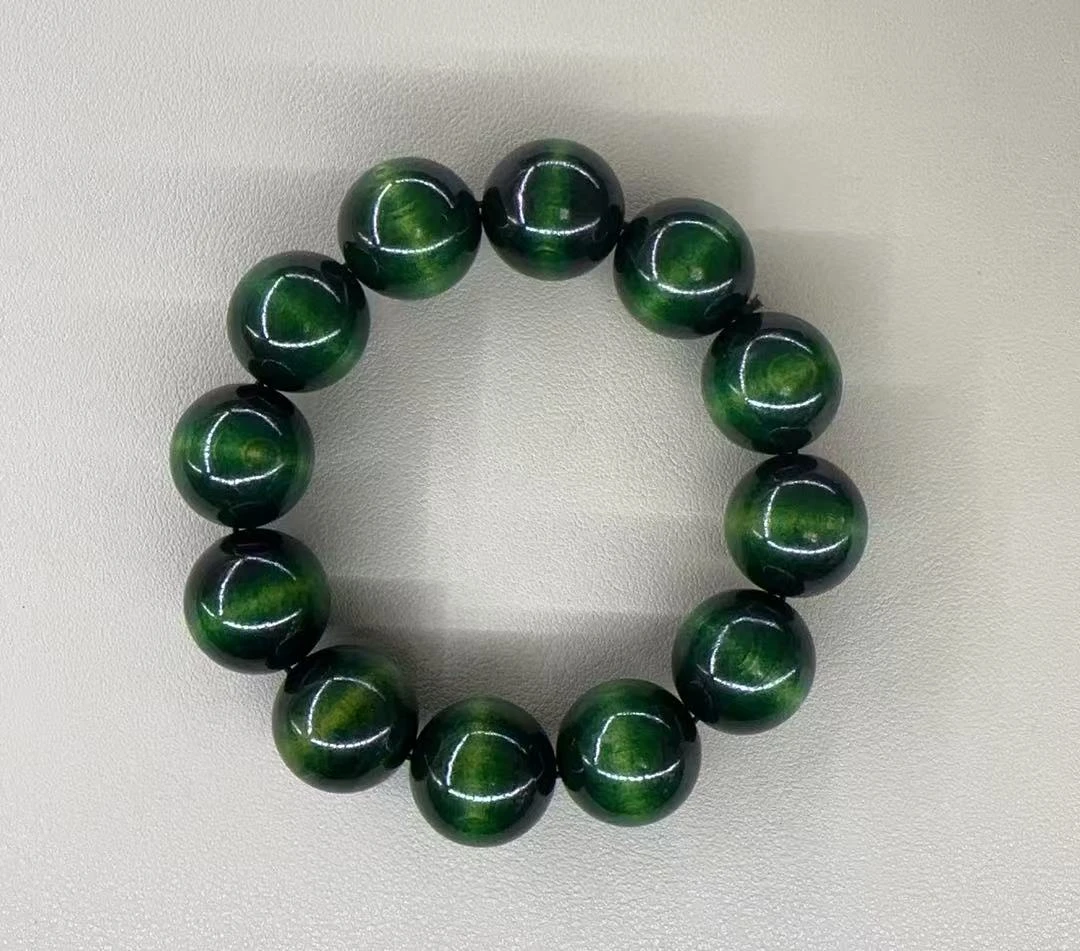 【孟总甄选】绿因子-神龙木高端20mm手串-LV-02