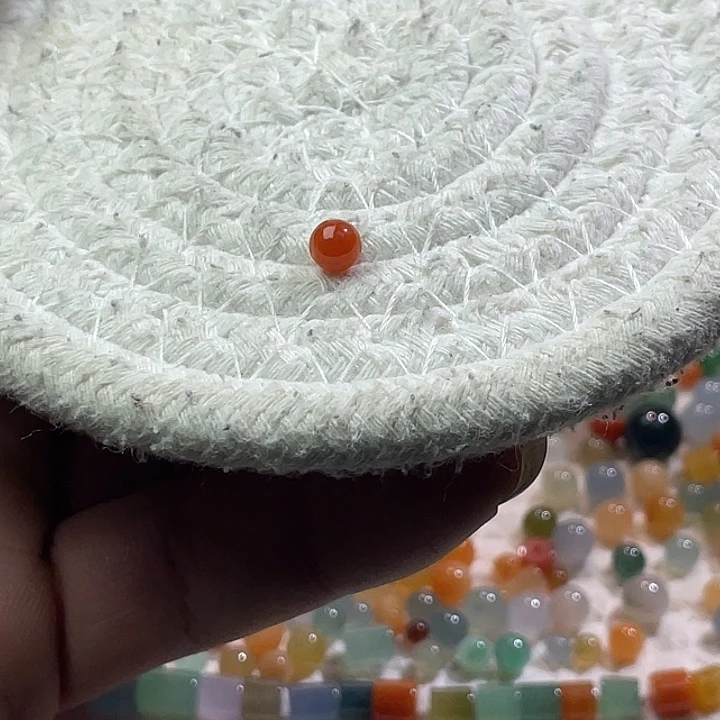 翡翠散珠未镶嵌定制翡翠卡5.3