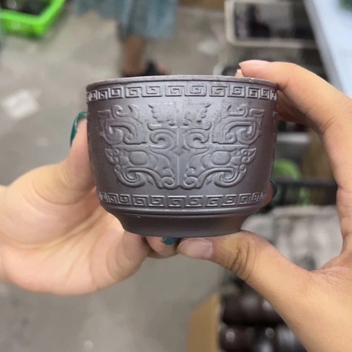 龙泉云间青瓷小米茶器