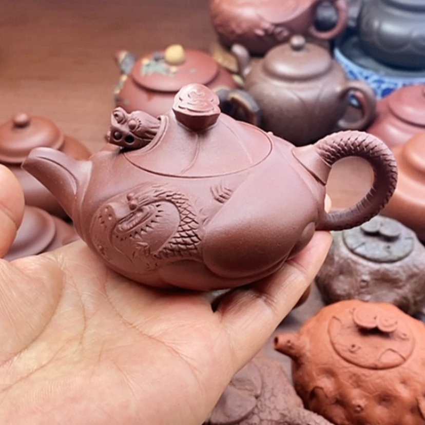 【闪购商品】清水泥茶壶秋*小鱼化龙125毫升