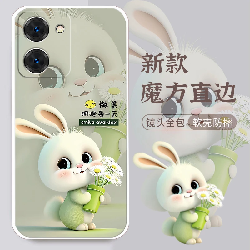vivoY78手机壳V2278A新款网红女卡通兔潮男全包边硅胶防摔软壳y78