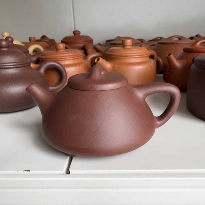 茶杯紫砂紫泥子冶120cc
