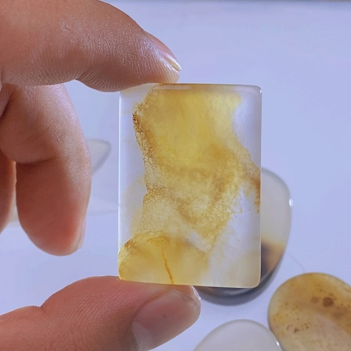 玛瑙/玉髓颈饰未镶嵌朵*