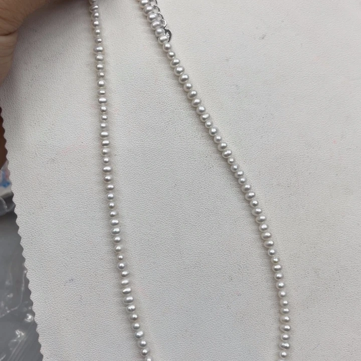 淡水珍珠未镶嵌颈饰064