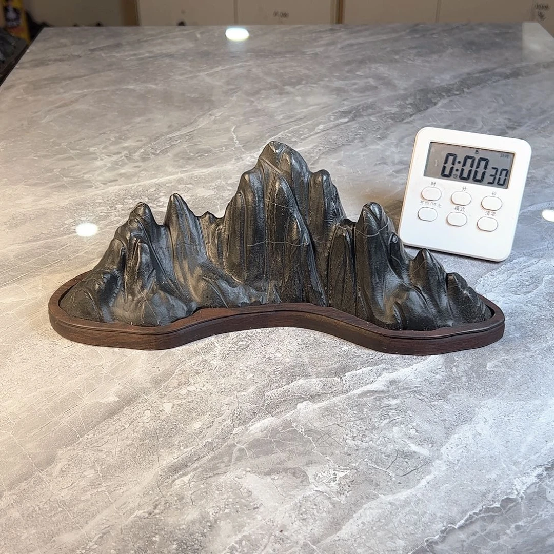 寄***林灵璧奇石观赏石摆件