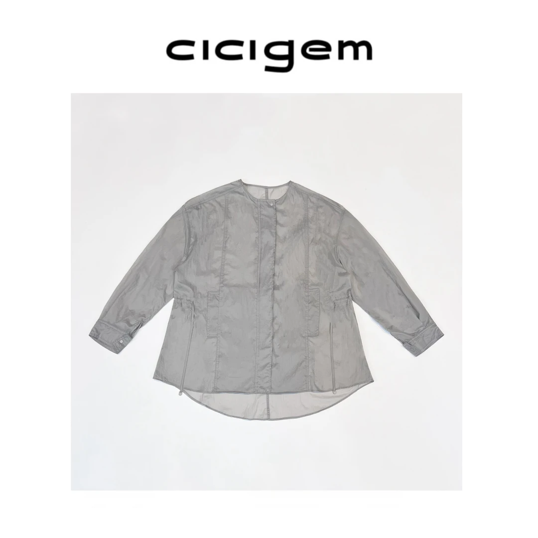 CC~【花房姑娘】轻薄宽松休闲户外速干透气防晒外套