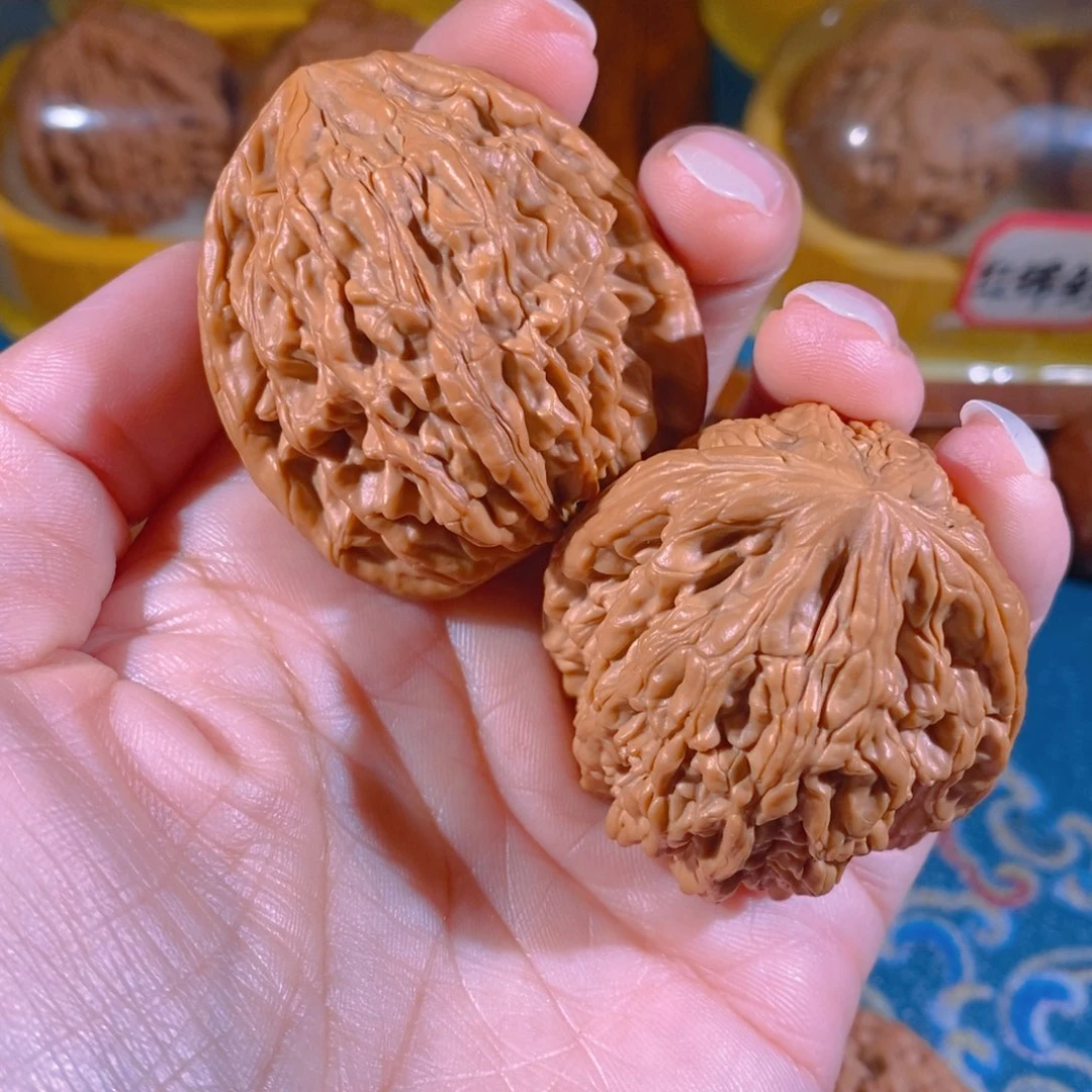 吊坠文玩核桃拂*虎头王