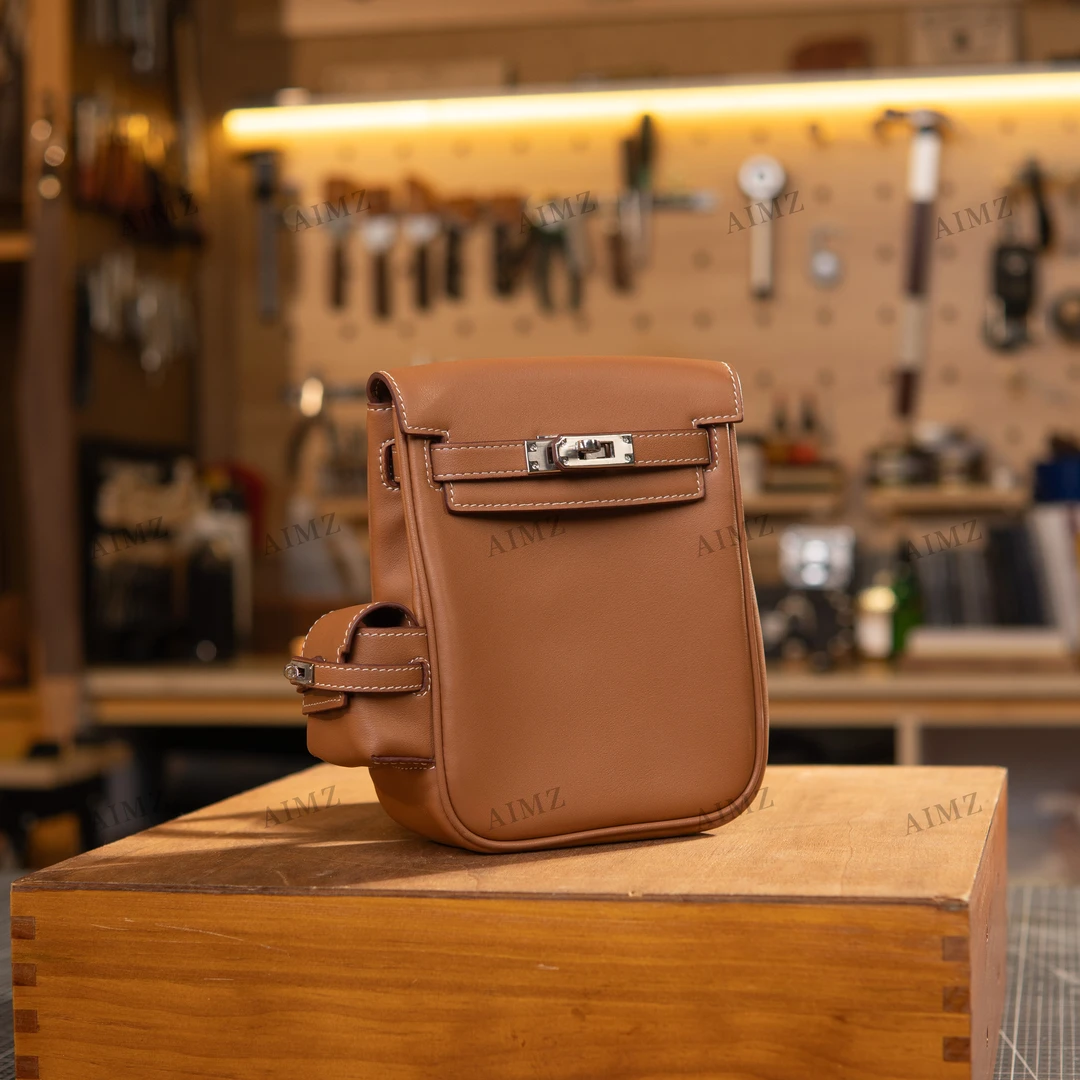 【丹姐】真皮女士时尚百搭休闲女包-背包-棕色