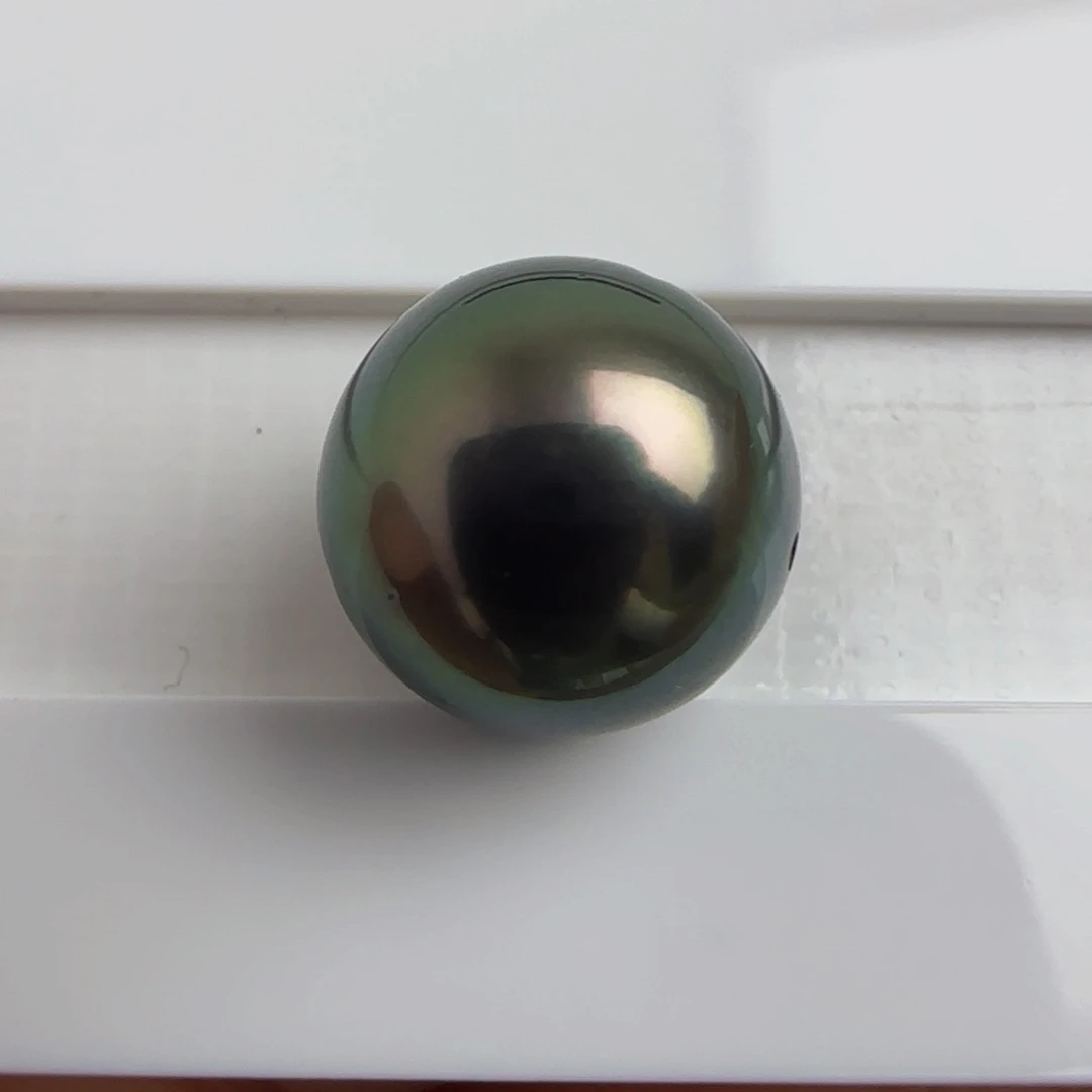 海水珍珠裸珠大溪地12.5 不鉴赏 可定制