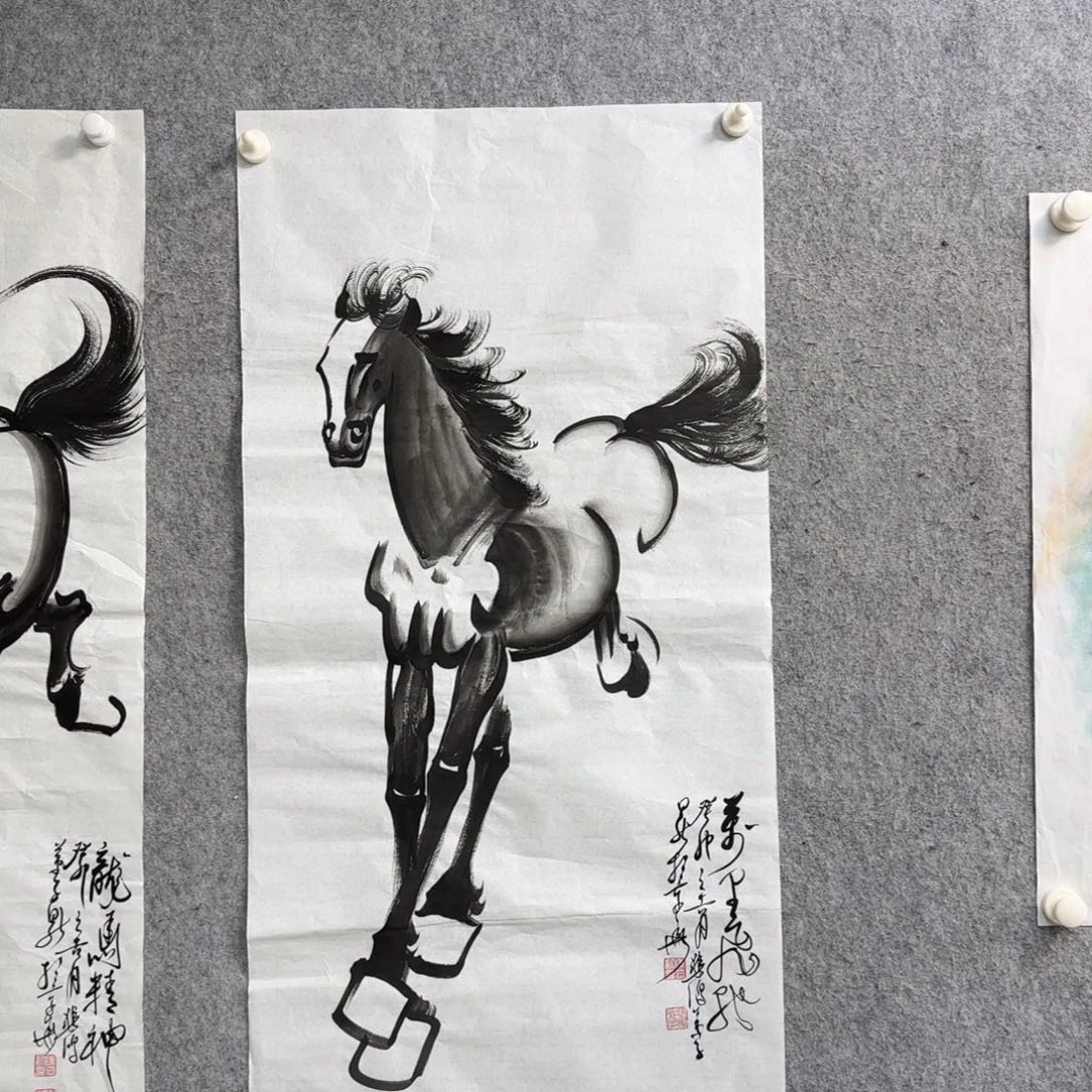 书法作品多次参加