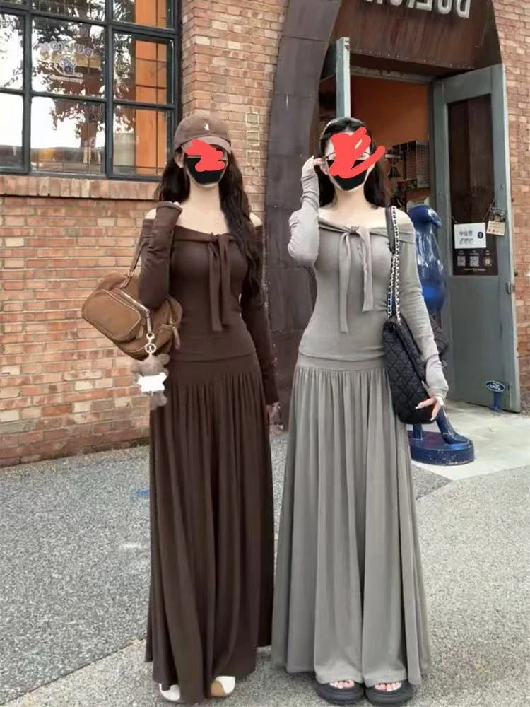 大码纯欲上衣裙子两件套22723