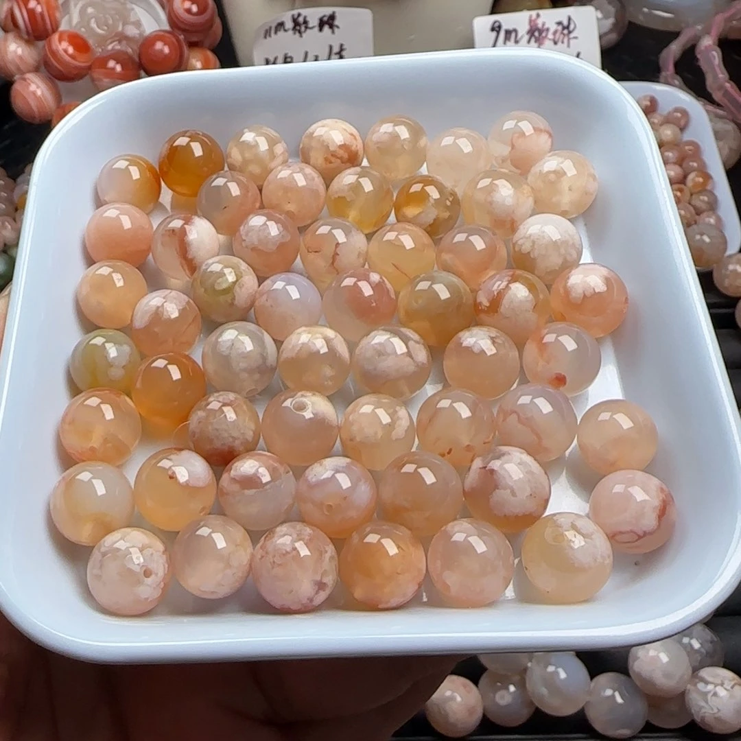 未镶嵌玛瑙/玉髓珠宝半成品