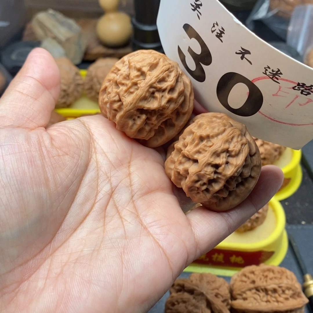 把件文玩核桃39全品野狼
