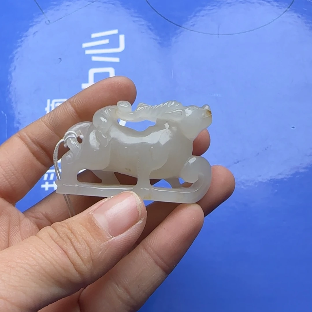 和田玉把件未镶嵌