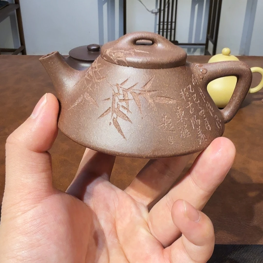 前***行茶壶紫砂原矿紫砂壶