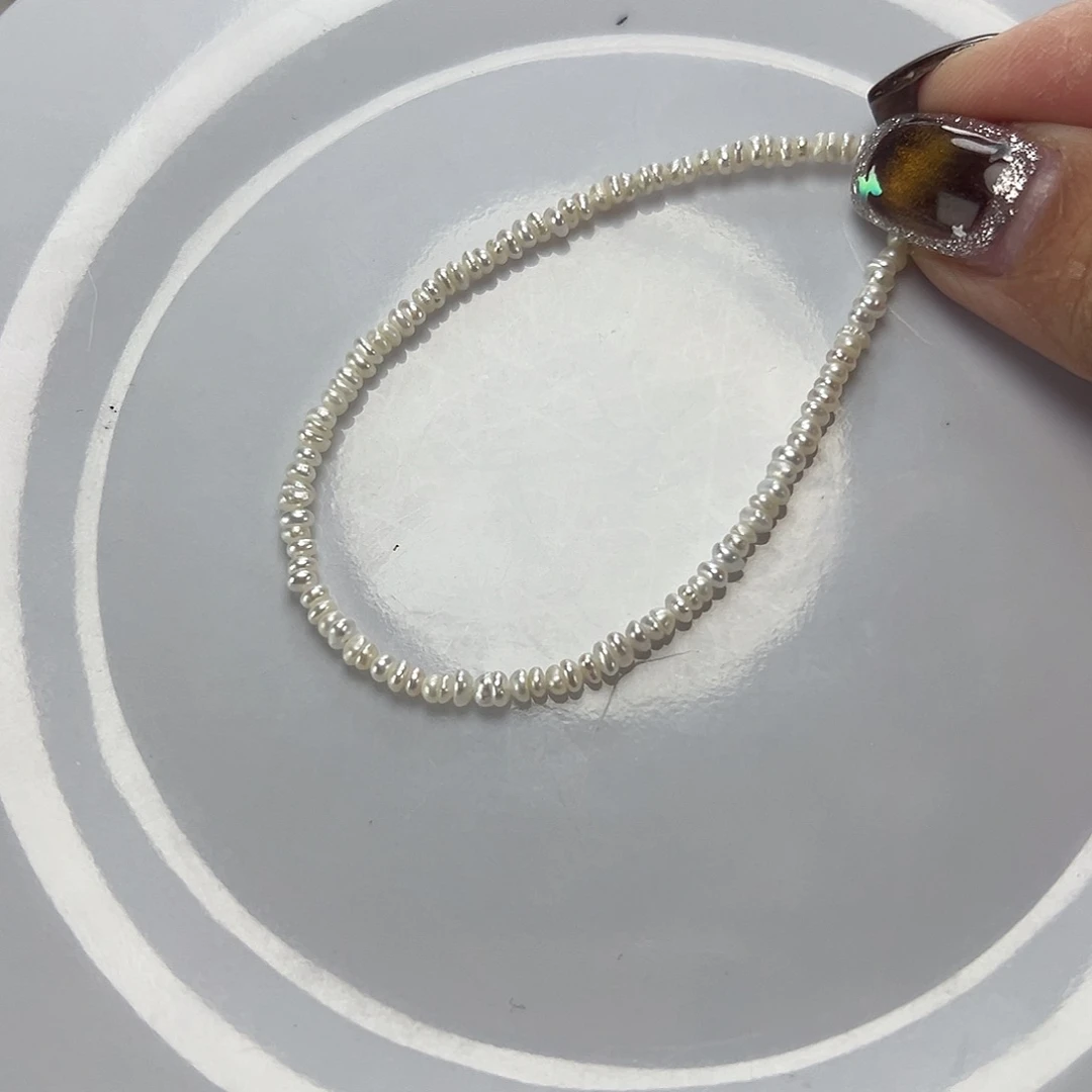 淡水珍珠手绳钛钢