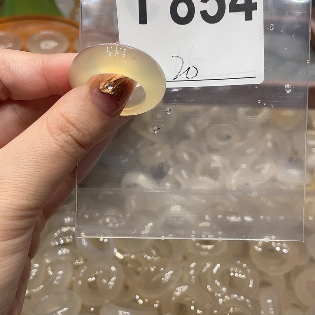 玛瑙/玉髓未镶嵌戒指854