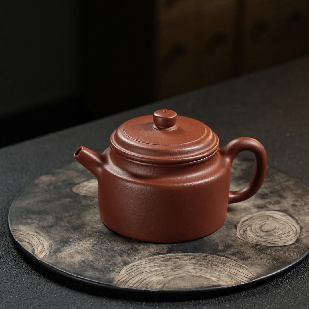 大亨德钟·全手工·300cc 原矿极品朱泥料 水色油润 全手工制作