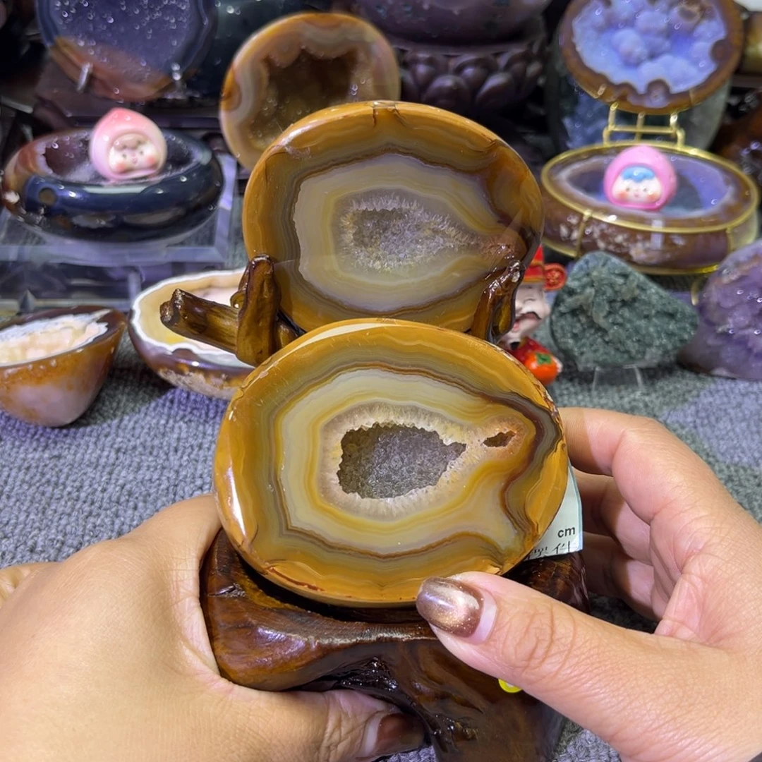 紫晶未镶嵌摆件水晶