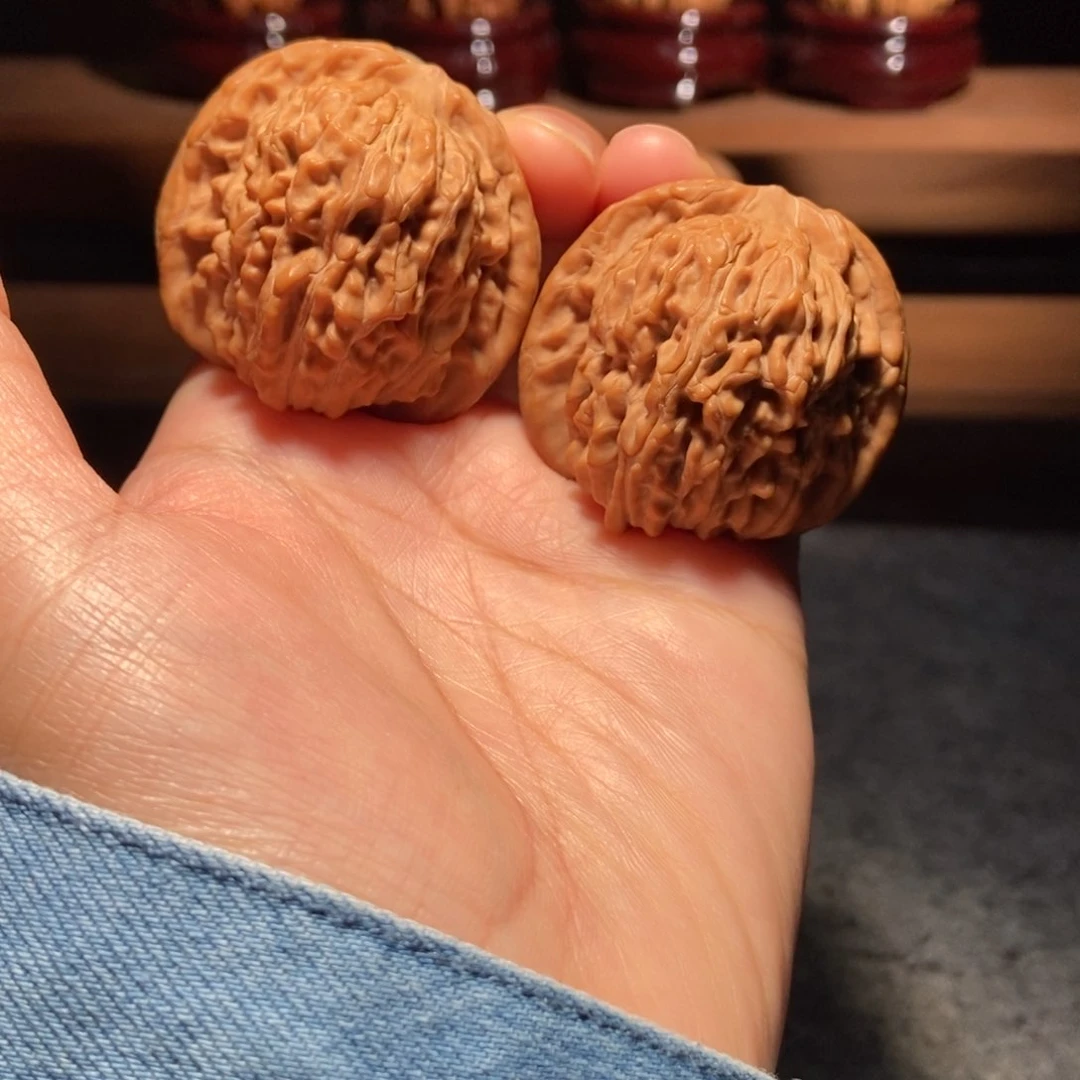 核桃手串/手链四座楼无修全品红皮40