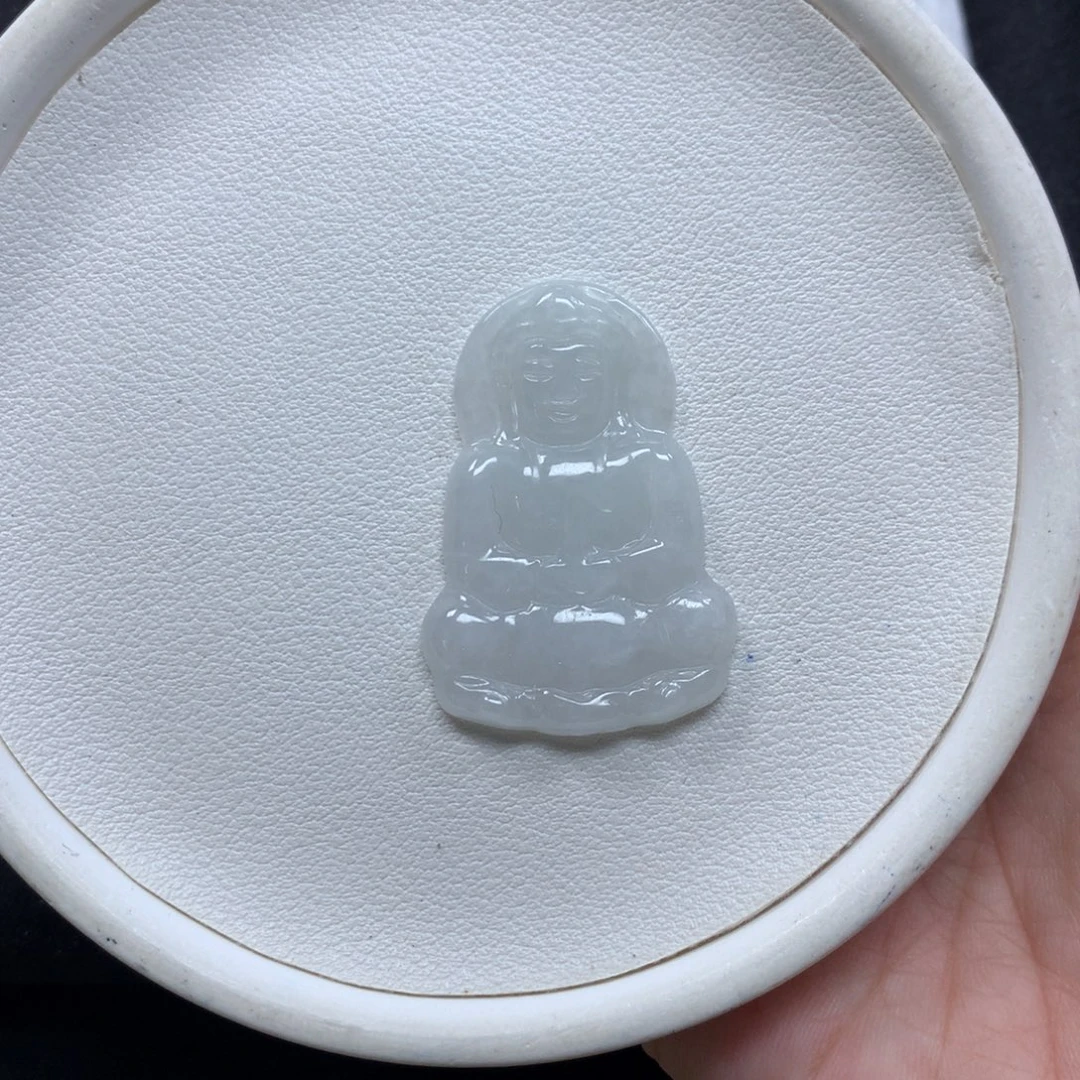 -***瓊翡翠未镶嵌颈饰缅甸A货翡翠