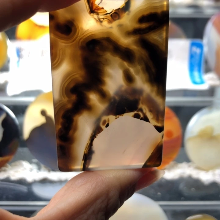 合金玛瑙/玉髓珠宝奇石145