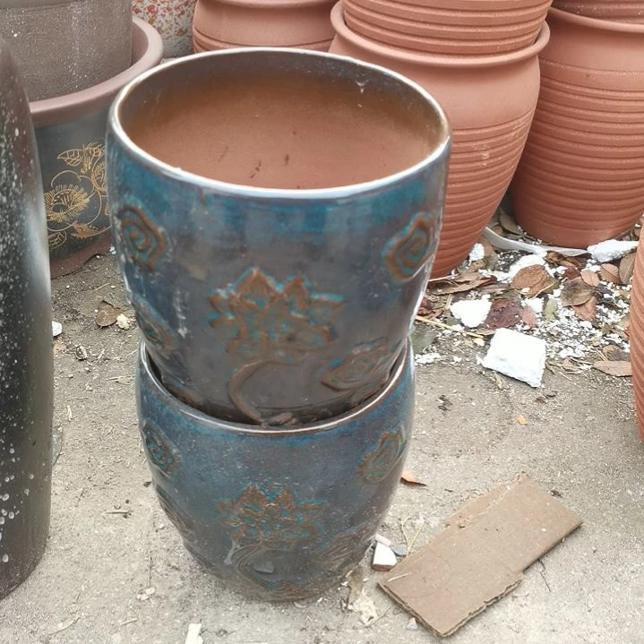 红陶口16高20瑕疵两个