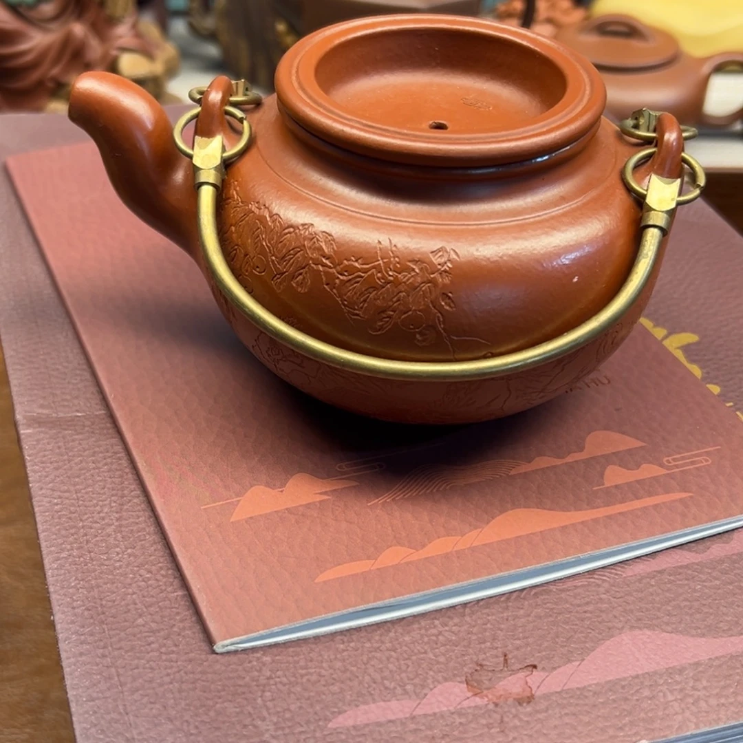 紫砂茶壶紫砂雕宠小器高品