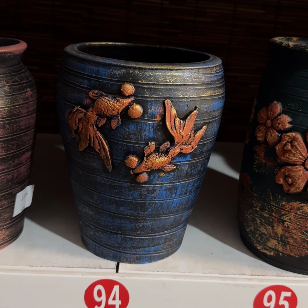 带孔高端浮雕花盆炸炸炸炸