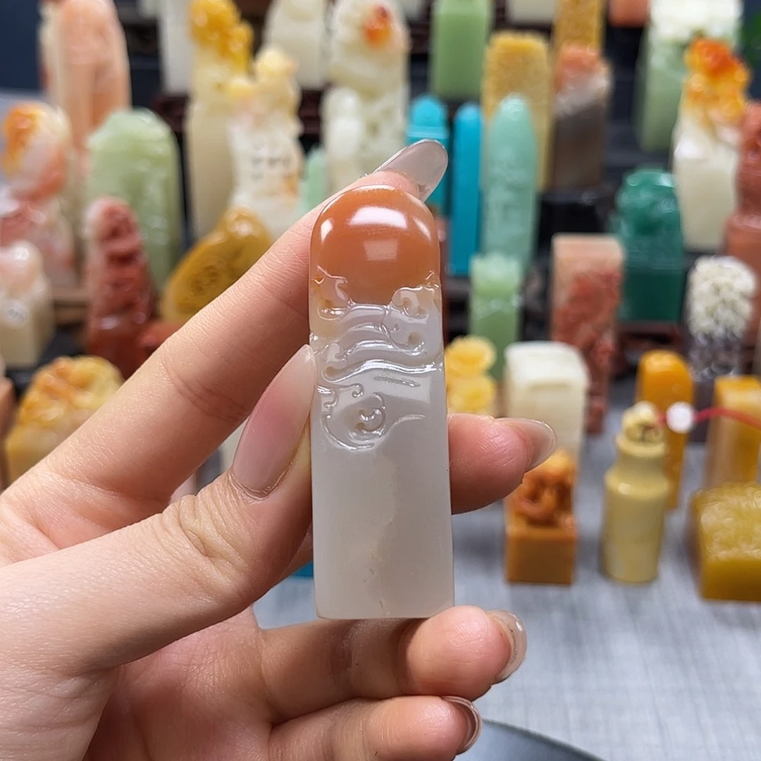 昌化石印石包邮包刻4525