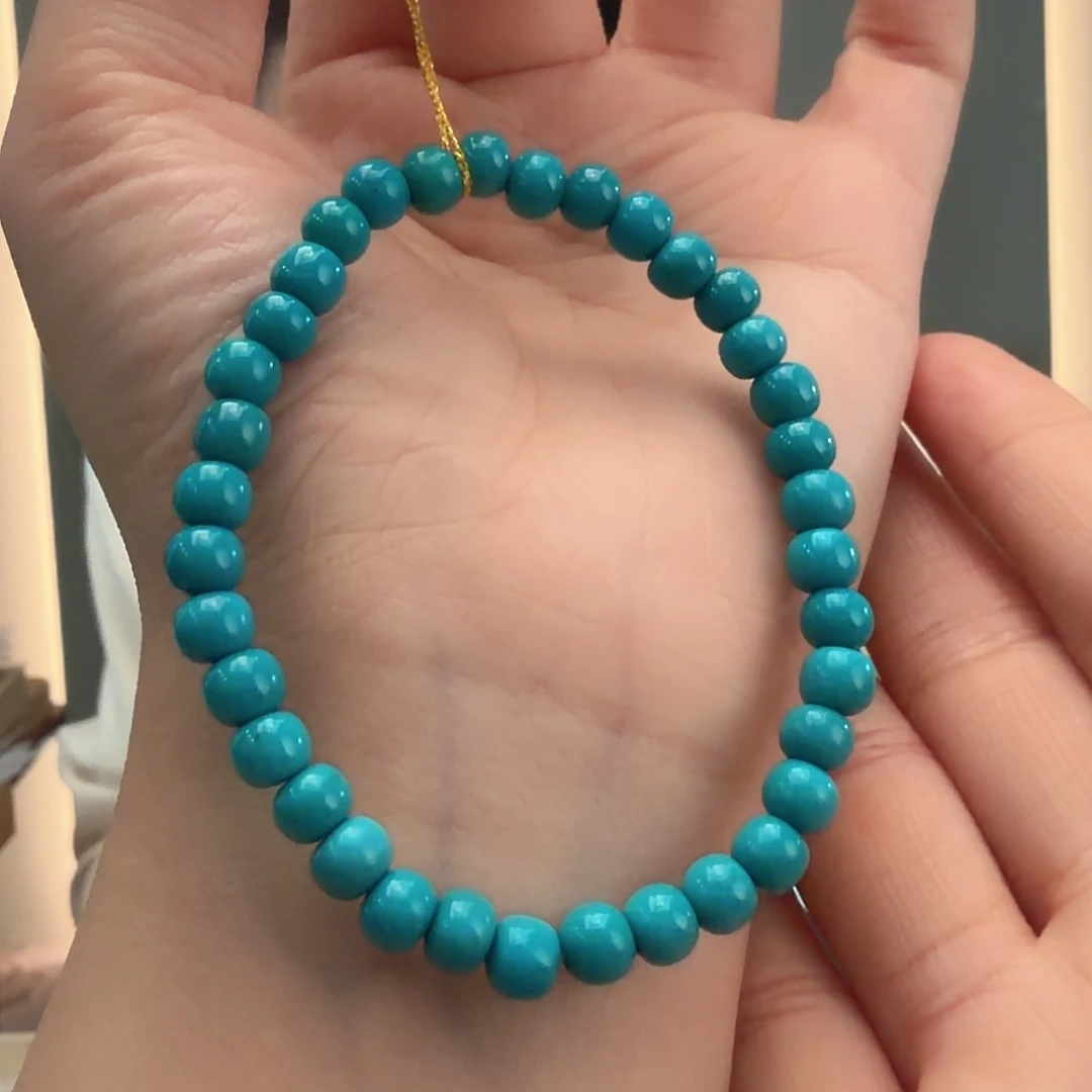 绿松石未镶嵌颈饰