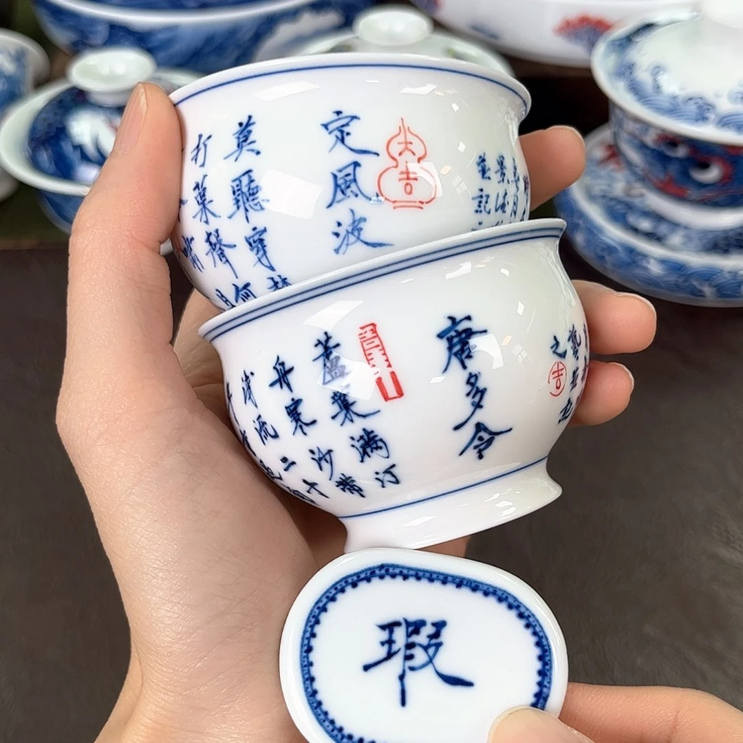 摆件胖*儿手绘高温瓷器瓷器