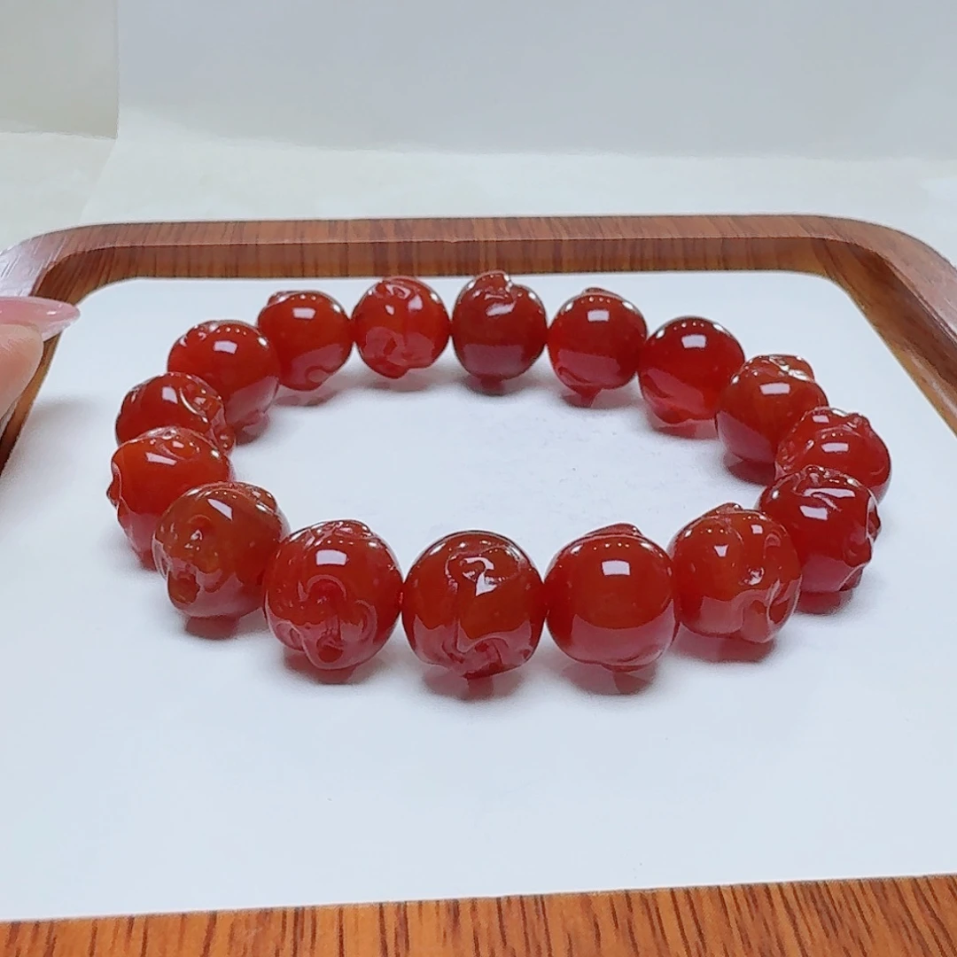 玛瑙/玉髓手串未镶嵌